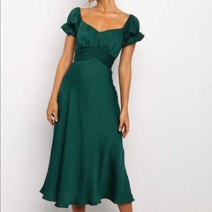 Petal & Pup emerald green Oralie dress